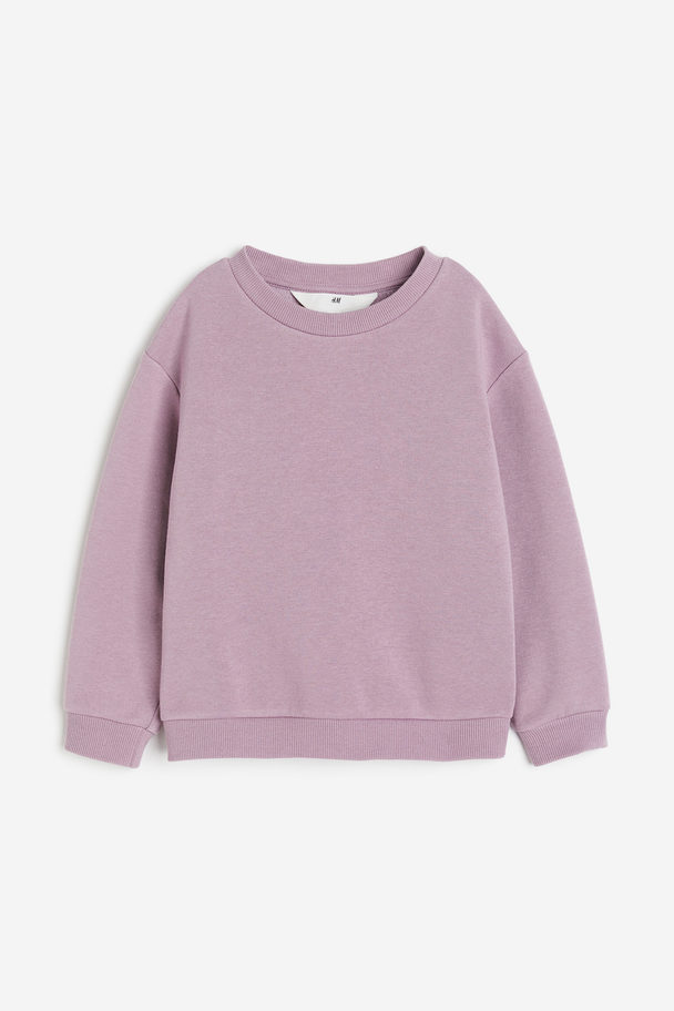 H&M Sweatshirt Dusty Purple