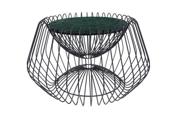 360Living SideTable Malibu 325 green / black