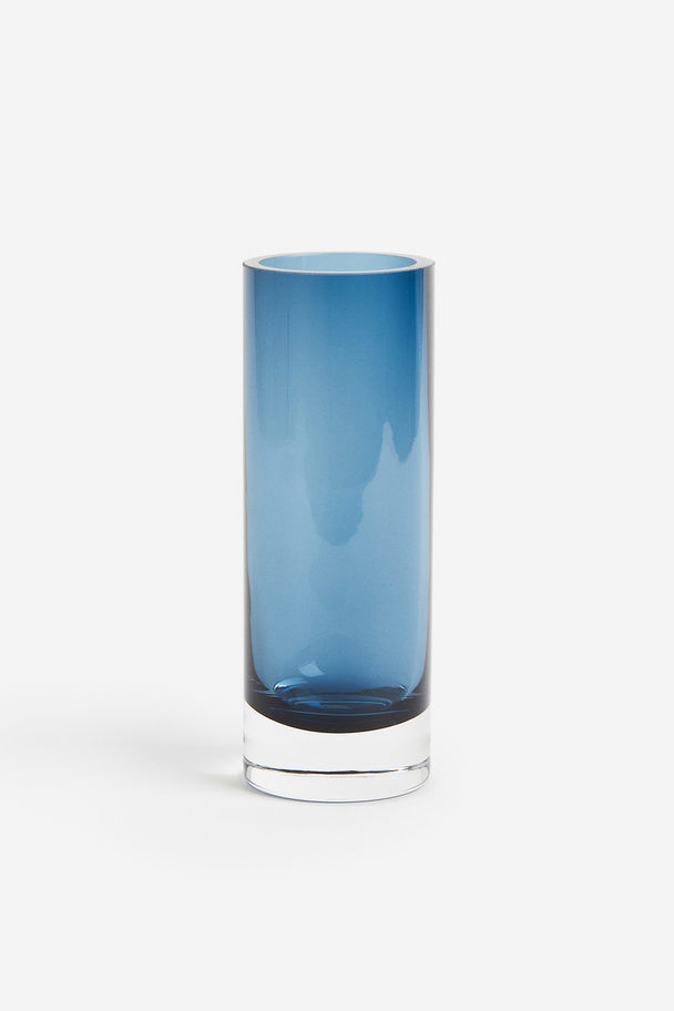 H&M HOME Glazen Vaasje Blauw
