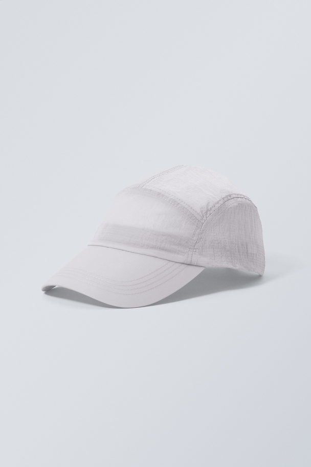 Weekday Essential Sport Cap Ljus Dusty Grey