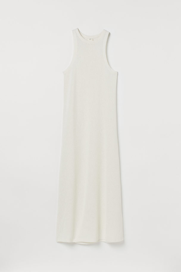 H&M Knitted Dress Cream