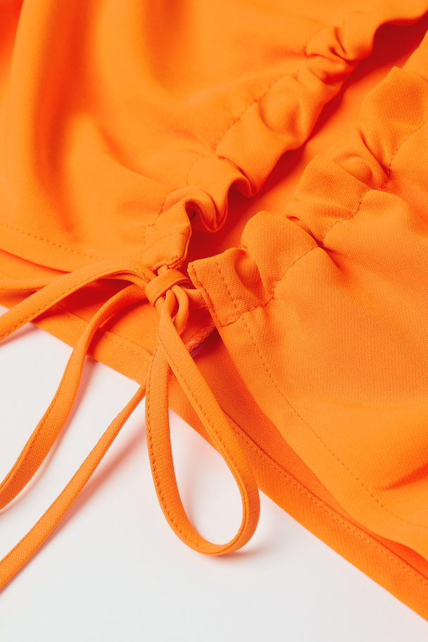 H&M Cut Out-bluse Orange
