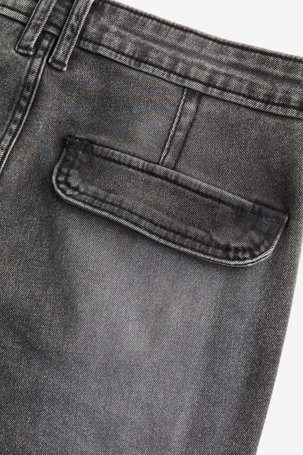H&M Cargo Trousers Dark Grey