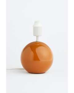 Orb-shaped Lamp Base Orange