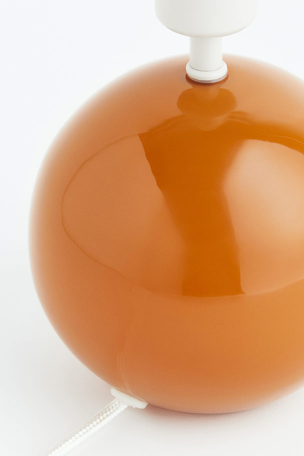 H&M HOME Orb-shaped Lamp Base Orange