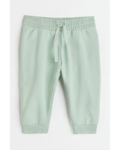 Cotton Sweatpants Mint Green