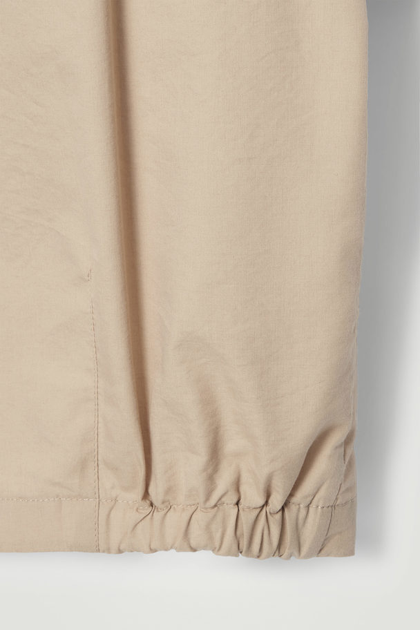 COS UTILITY-HEMD MIT PATTENTASCHEN BEIGE