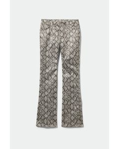 Broek Venus Met Print Slangenprint