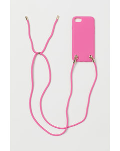 Iphone-cover Med Snor Cerise
