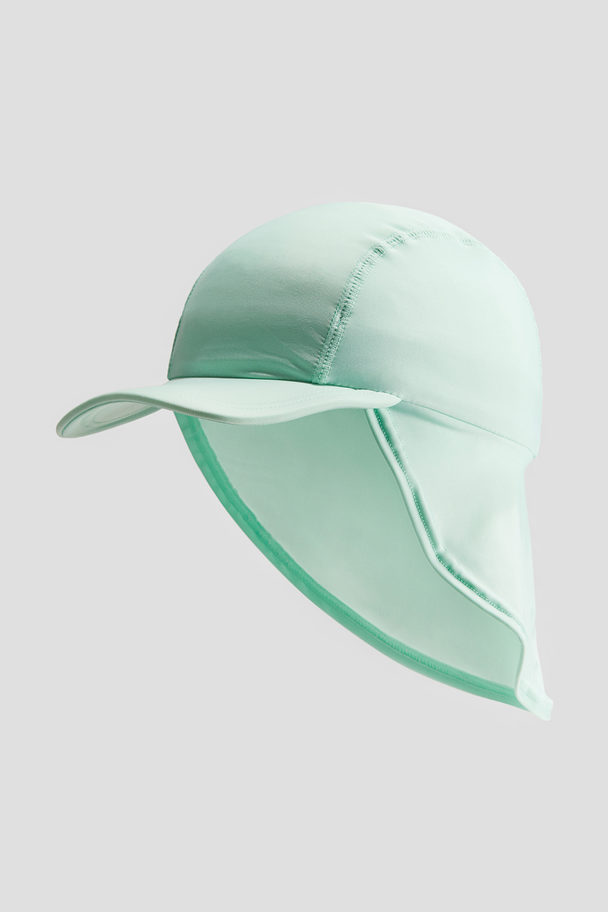 H&M Sonnencap mit UPF 50 Mintgrün