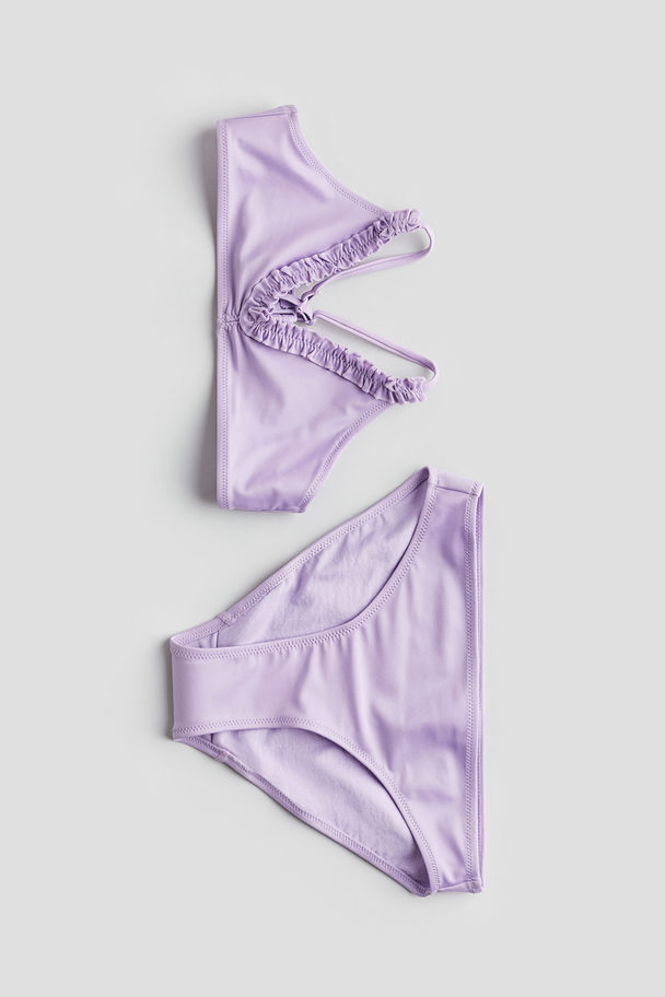 H&M Halterneck Bikini Light Purple