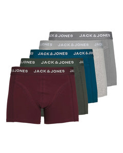 Jack &amp; Jones 5-Pack Boxers Smith Mehrfarben