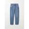 Lockere Mom-Jeans Float mit hohem Bund Mittelblau