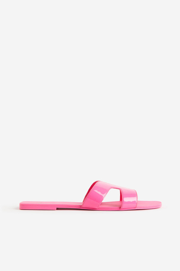 H&M Slides Bright Pink