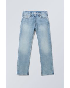 Space Relaxed Straight Jeans Blå Glæde