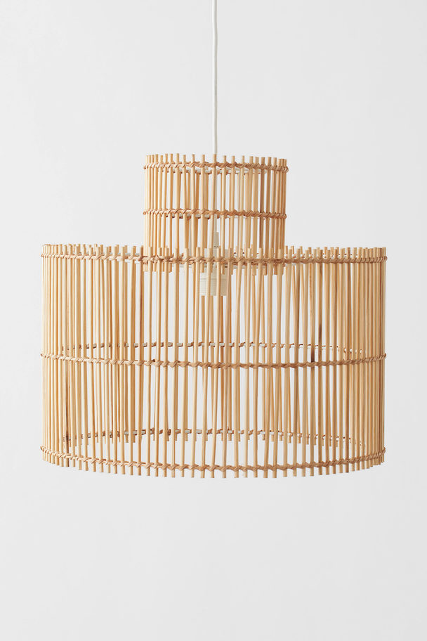 H&M HOME Bamboe Plafondlamp Lichtbeige