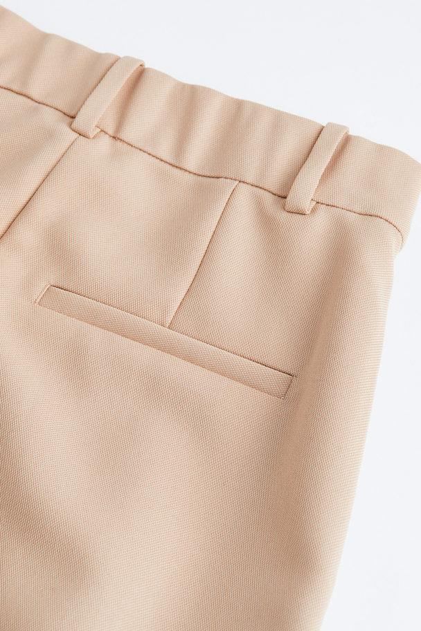H&M Ankle-length Trousers Beige