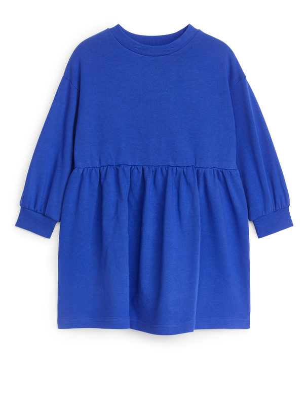 ARKET Ekstra Stor Sweatshirt-kjole Blå