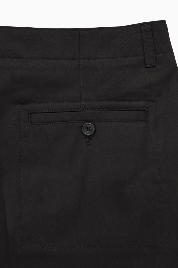 COS Relaxed-fit Utility Trousers Black