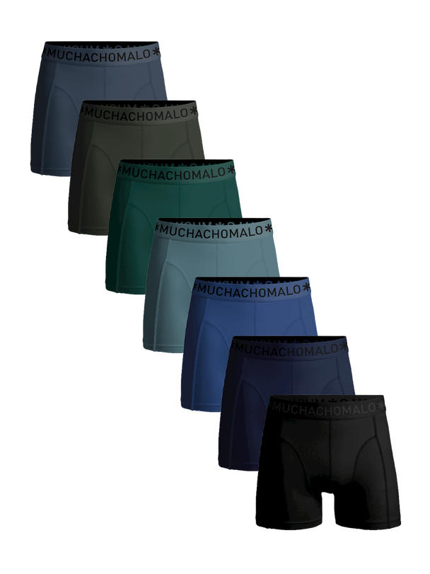 Muchachomalo 7er-Pack Boxershorts Herren - Weicher Bund - perfekte Qualität