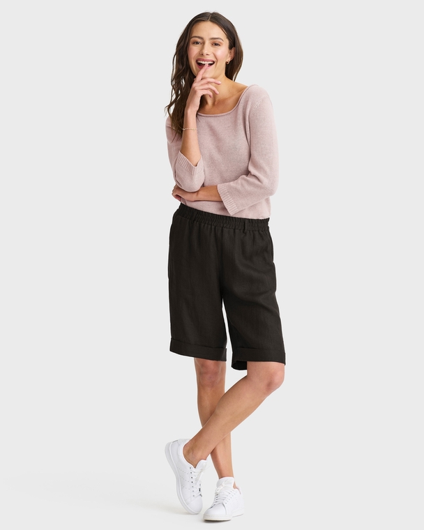 Newhouse Klara Linen Shorts