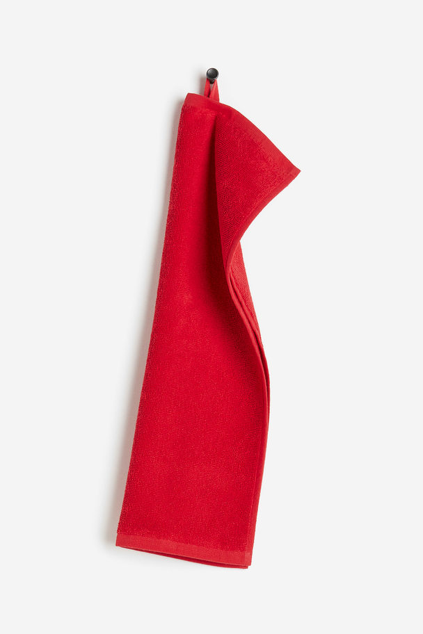 H&M HOME Terry Guest Towel Red