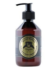 Beard Monkey Hair &amp; Body Wash Lemongrass Rain 250ml