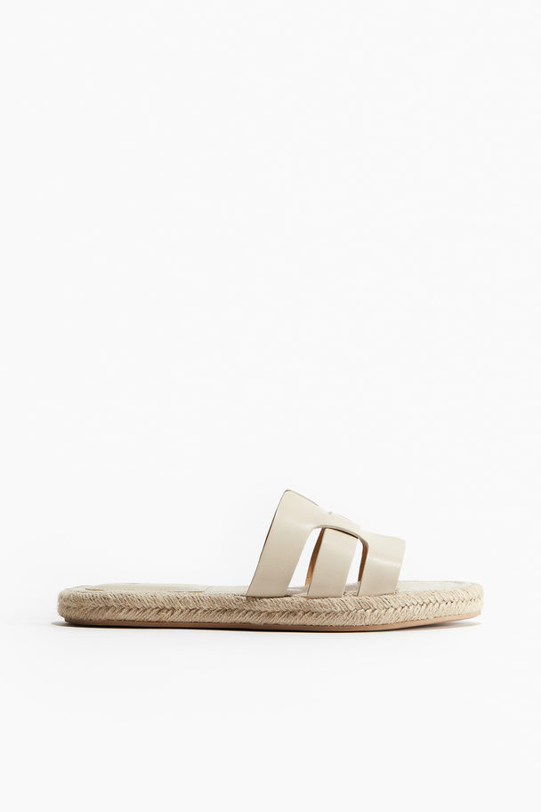 H&M Espadrille-Sandalen Beige