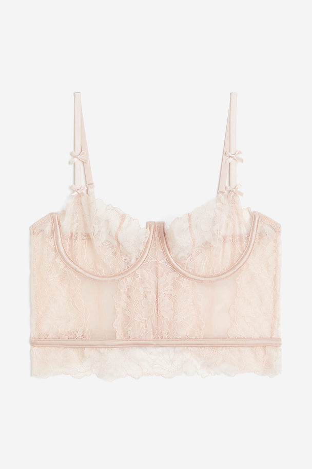 H&M Non-padded Lace Bustier