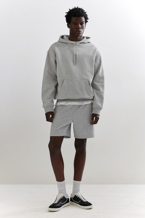 H&M Coolmax®-short Grijs Gemêleerd