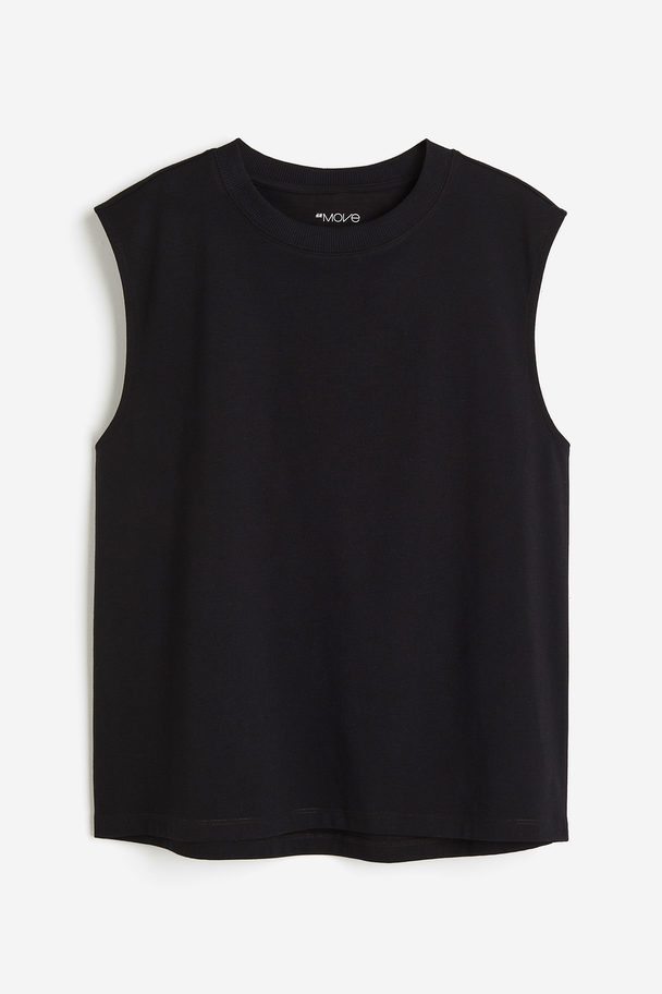 H&M DryMove™ Sport-Tanktop Schwarz