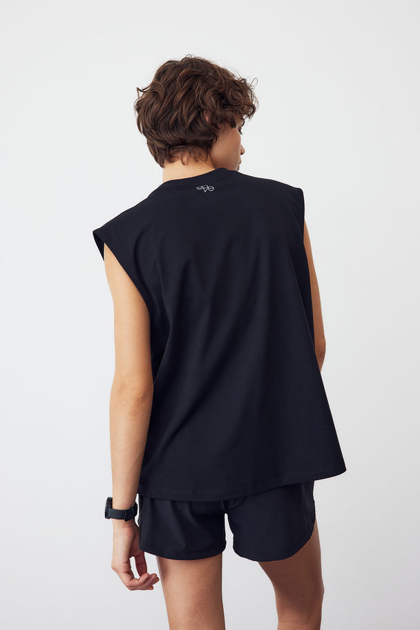 H&M DryMove™ Sport-Tanktop Schwarz