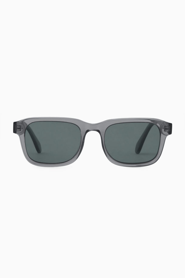 COS Square-frame Acetate Sunglasses Grey