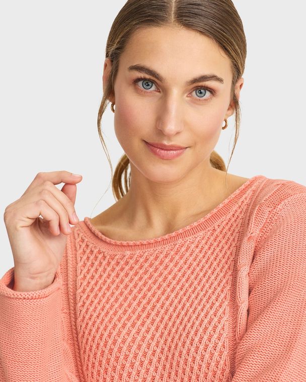 Newhouse Selma Cable Sweater