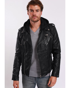 Leather Jacket Yves