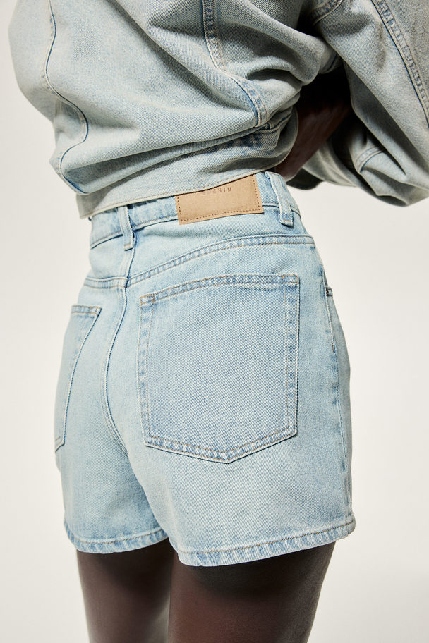 H&M Helles Denimblau