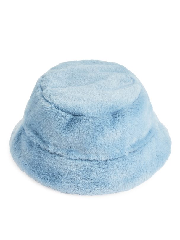 Arket Pile Bucket Hat Light Blue