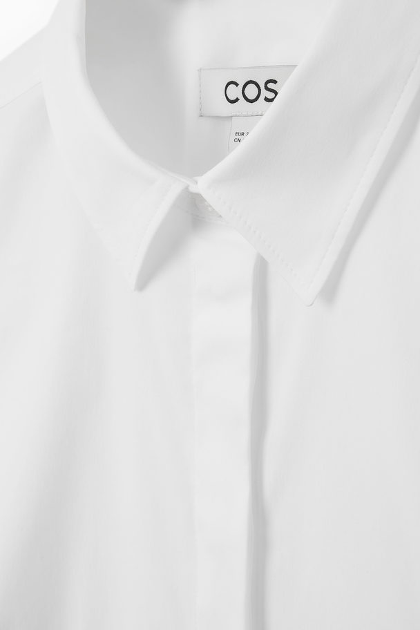 COS Slim-fit Tailored Shirt White
