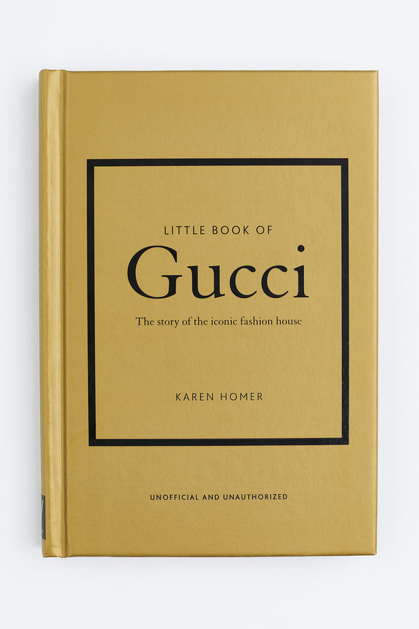 H&M HOME Little Book Of Gucci Donkergeel/gucci