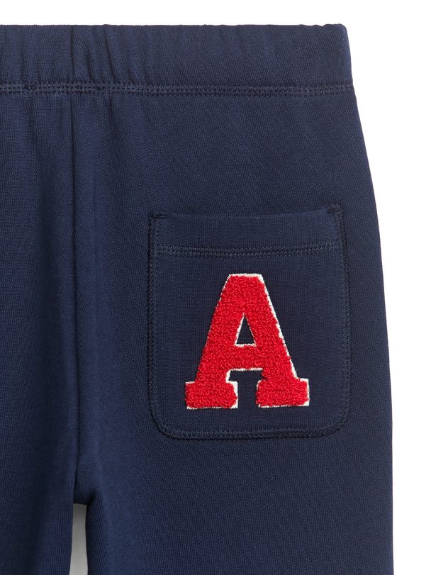 ARKET Varsity Sweatpants Mørkeblå