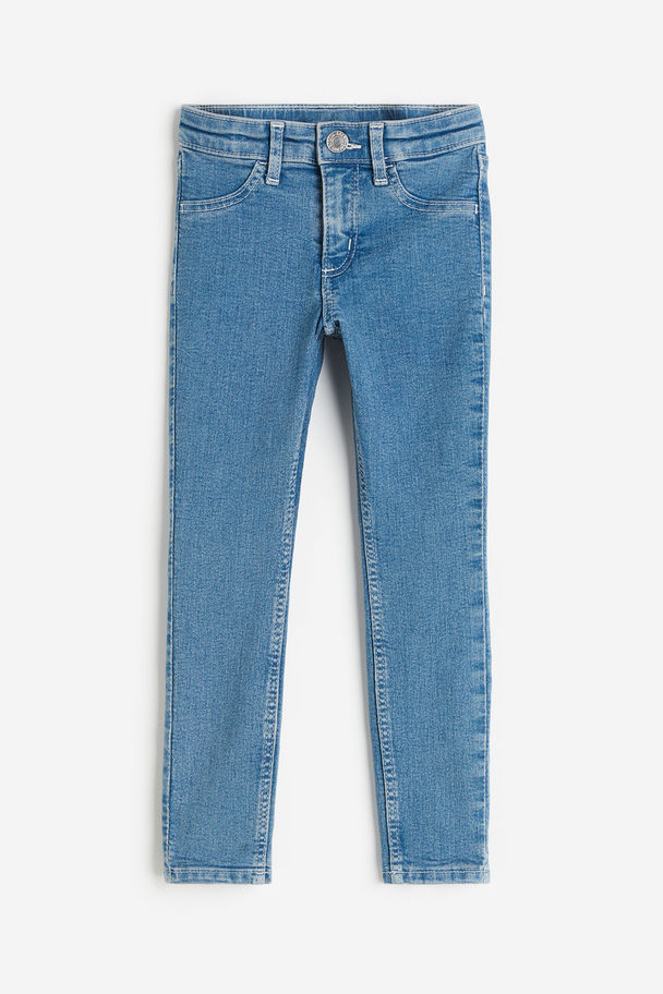 H&M Superstretch Skinny Fit Jeans Denim Blue