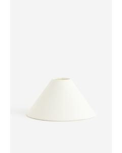 Linen Lamp Shade White