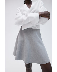 A-line Skirt Grey Marl