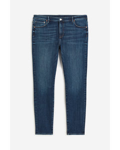 H&M+ Shaping High Ankle Jeans Dunkelblau