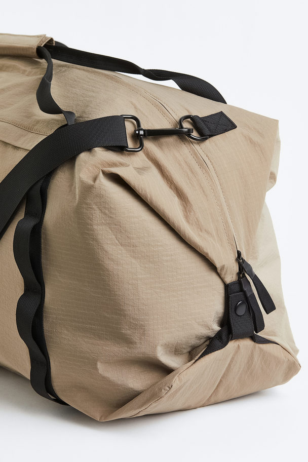 H&M Water-repellent Sports Bag Beige