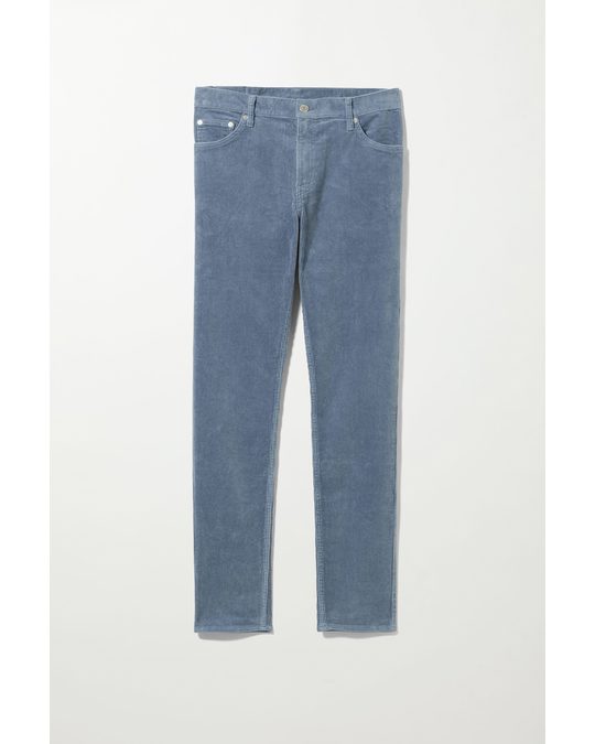 Weekday Sunday Cord Trousers Dusty Blue