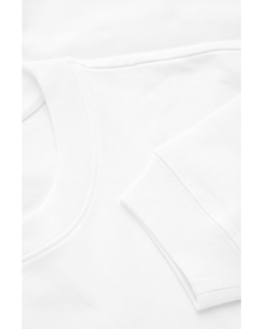 COS Oversized Long-sleeve T-shirt White