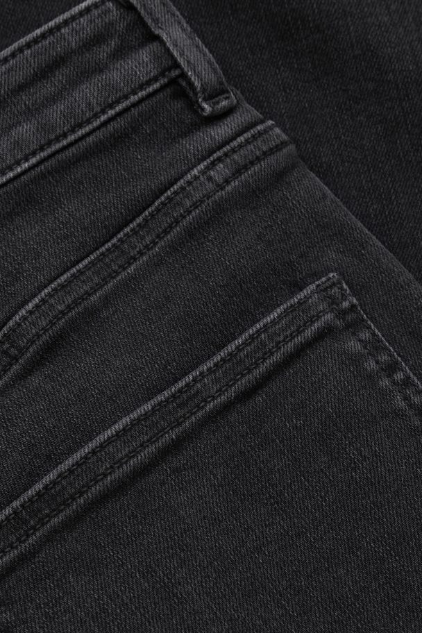 COS Straight-leg Slim-fit Ankle-length Jeans Washed Black