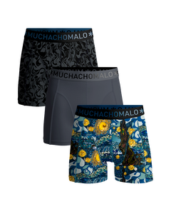 Muchachomalo Heren Boxershorts - 3 Pack - Mannen Onderbroeken