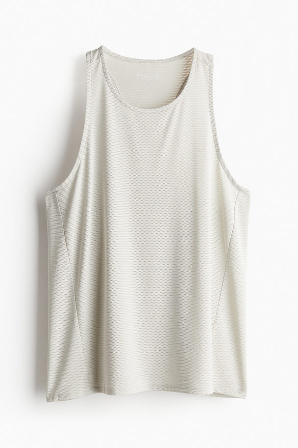 H&M DryMove™ Sport-Tanktop Hellbeige